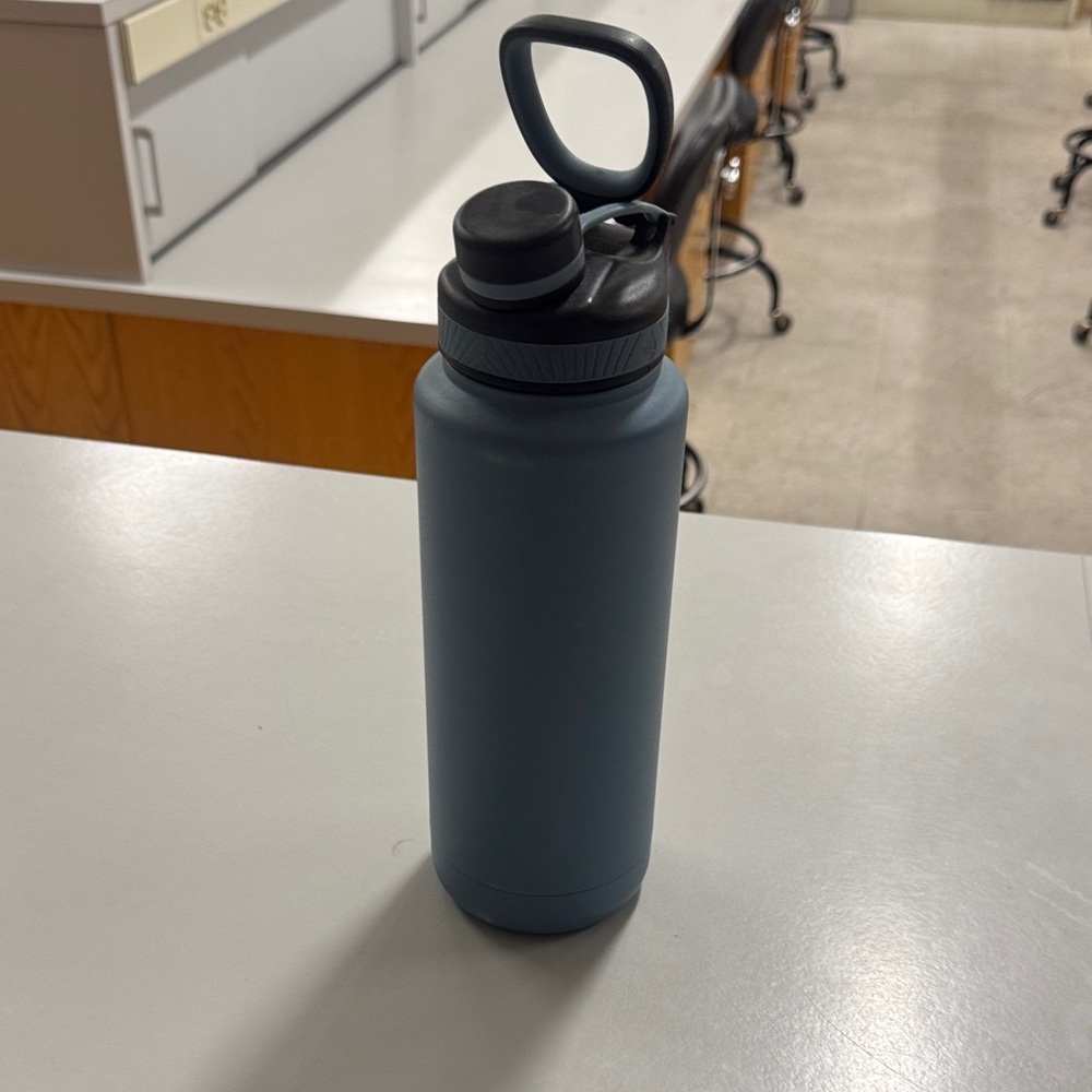 TAL Blue 40 oz Water Bottle with Handle Lid
